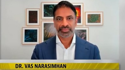 Novartis CEO Vas Narsimhan.