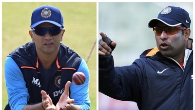 Rahul Dravid; VVS Laxman (HT COLLAGE) Rahul Dravid; VVS Laxman (HT COLLAGE)