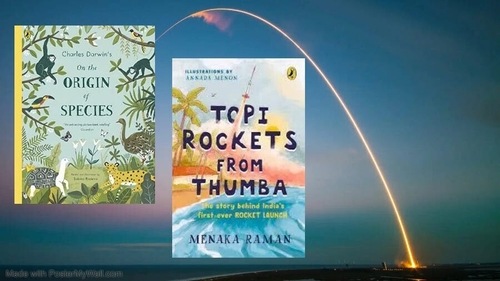 Origin of the Species and Topi Rockets from Thumba.