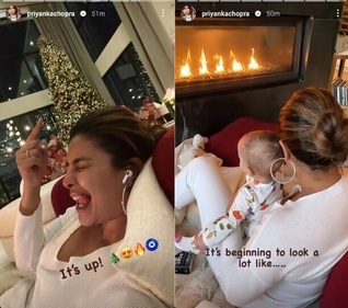 Priyanka Chopra gave a glimpse of her Christmas prep at home. Priyanka Chopra gave a glimpse of her Christmas prep at home.