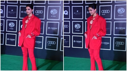 Deepika gave a twist to her formal ensemble. (HT photos/Varinder Chawla) Deepika gave a twist to her formal ensemble. (HT photos/Varinder Chawla)