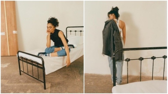 Sobhita Dhulipala declares her love for denim with these snippets(Instagram/@sobhitad) Sobhita Dhulipala declares her love for denim with these snippets(Instagram/@sobhitad)