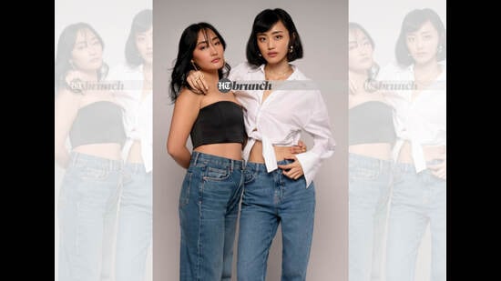 Andrea (right) “Just like we have plus-sized models and those with darker skin being celebrated these days, hopefully we will see our normalisation too” (Tushar Bhardwaj)