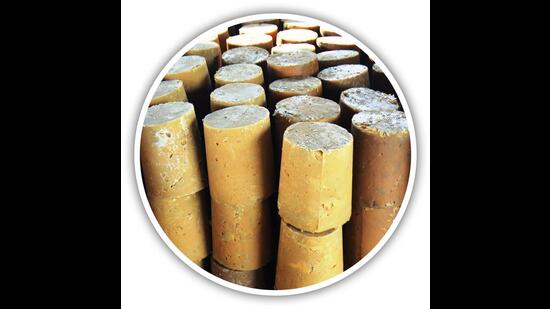 The jaggery made