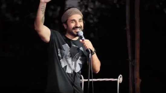 Vir Das performing at a stand-up show. (File image) Vir Das performing at a stand-up show. (File image)