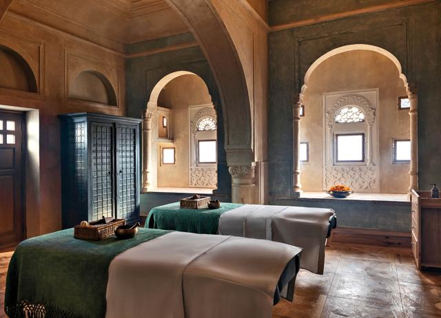 The spa, a Six Senses speciality since the very beginning, is located in a beautiful, historical part of the hotel The spa, a Six Senses speciality since the very beginning, is located in a beautiful, historical part of the hotel