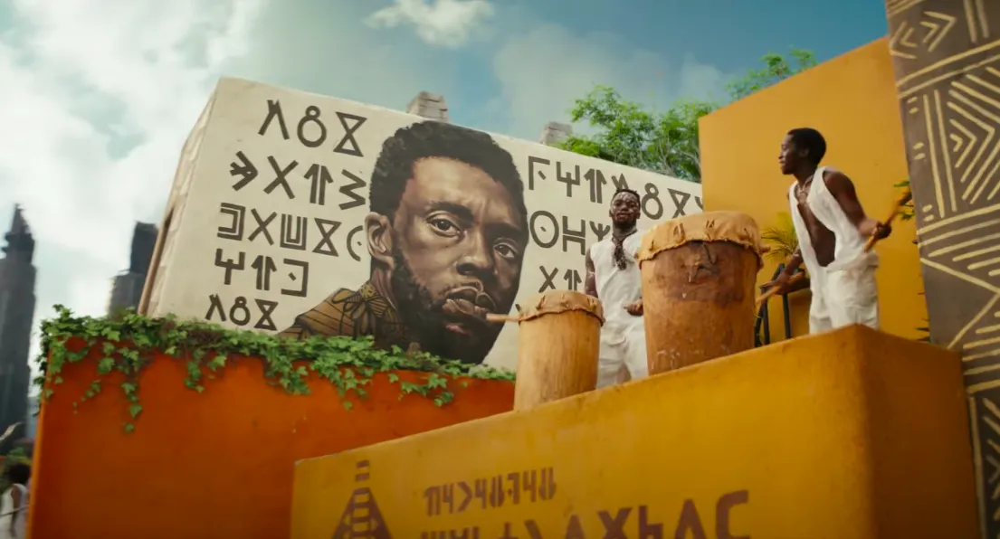 Wakanda Forever pays tribute to the memory of the late Chadwick Boseman.
