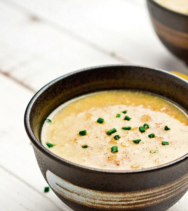 A classic chicken soup spells comfort on chilly evenings.