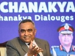 Indian Army chief general Manoj Pande speaks at the Chanakya Dialogues on arming the Army, at India International Centre in New Delhi on Saturday. (ANI) Indian Army chief general Manoj Pande speaks at the Chanakya Dialogues on arming the Army, at India International Centre in New Delhi on Saturday. (ANI)