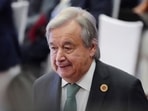 Myanmar: UN Secretary-General Antonio Guterres is seen.
