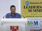 Delhi chief minister Arvind Kejriwal addresses the HT Leadership Summit. Delhi chief minister Arvind Kejriwal addresses the HT Leadership Summit.