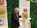 Boris Johnson at HT Leadership Summit 2022. Boris Johnson at HT Leadership Summit 2022.