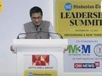 Justice DY Chandrachud speaks at the HT Leadership Summit 2022. Justice DY Chandrachud speaks at the HT Leadership Summit 2022.