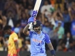 India's Suryakumar Yadav has become the World No.1 batter in the format and also emerged as the top five run scorers in the T20 World Cup 2022.(AP) India's Suryakumar Yadav has become the World No.1 batter in the format and also emerged as the top five run scorers in the T20 World Cup 2022.(AP)