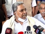 Leader of Opposition Siddaramaiah speaks to the media in Bengaluru. (ANI photo) Leader of Opposition Siddaramaiah speaks to the media in Bengaluru. (ANI photo)