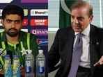Babar Azam; Pakistan PM Shehbaz Sharif Babar Azam; Pakistan PM Shehbaz Sharif