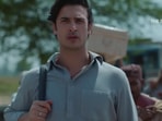 ZZain Khan Durrani as Harfan in a still from Mukhbir: The Story of a Spy trailer. ZZain Khan Durrani as Harfan in a still from Mukhbir: The Story of a Spy trailer.