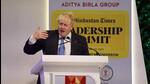 Former UKprime minister Boris Johnson at HT Leadership Summit Former UKprime minister Boris Johnson at HT Leadership Summit
