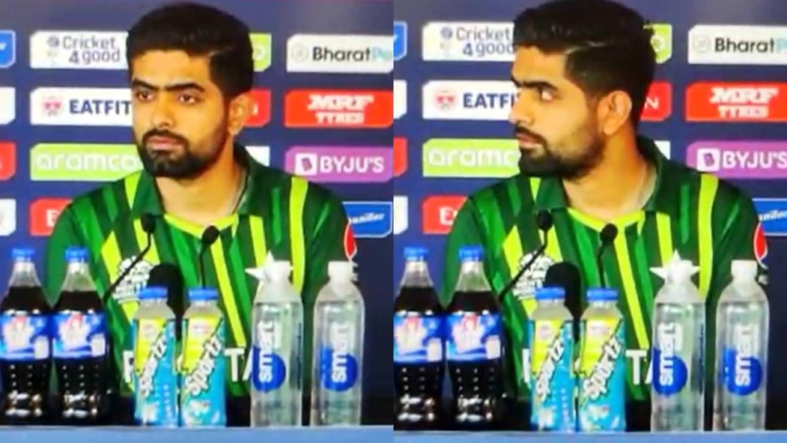 Watch: Pakistan media manager intervenes after Babar Azam totally uncomfortable by question on IPL before T20 WC final