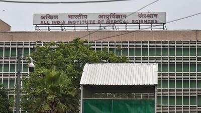 The AIIMS trauma centre staff informed Gurugram police about the incident . (PTI)