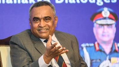 Indian Army chief general Manoj Pande speaks at the Chanakya Dialogues on arming the Army, at India International Centre in New Delhi on Saturday. (ANI) Indian Army chief general Manoj Pande speaks at the Chanakya Dialogues on arming the Army, at India International Centre in New Delhi on Saturday. (ANI)