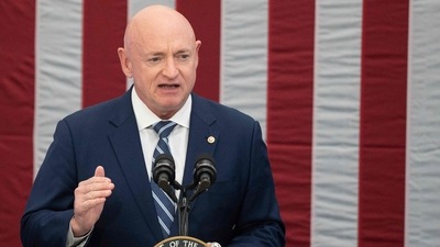 US midterm elections: US Senator Mark Kelly is seen. (AFP)