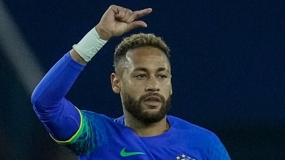Brazil's Neymar (AP)
