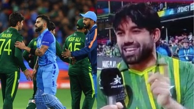 Mohammad Rizwan (right) Mohammad Rizwan (right)