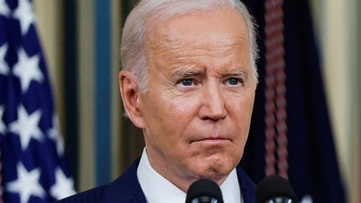 Joe Biden: US President Joe Biden is seen. (Reuters)