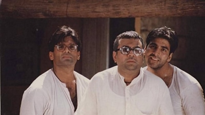 Suniel Shetty, Paresh Rawal and Akshay Kumar made Hera Pheri a hit.