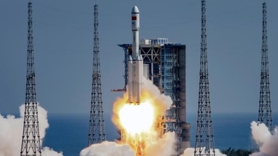 China: The Long March-7 Y6 rocket, carrying Tianzhou-5 blasted off this morning.