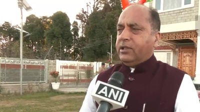 Himachal Pradesh chief minister Jairam Thakur. (ANI) Himachal Pradesh chief minister Jairam Thakur. (ANI)