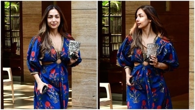 Malaika Arora stuns in a printed maxi dress and no-makeup look. (HT Photo/Varinder Chawla) Malaika Arora stuns in a printed maxi dress and no-makeup look. (HT Photo/Varinder Chawla)