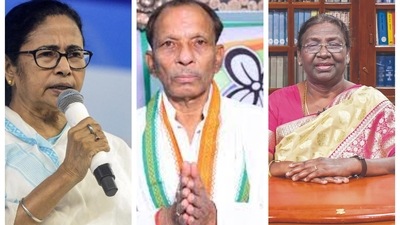 West Bengal minister Akhil Giri has drawn flak for his comments on President Droupadi Murmu after the video went viral. West Bengal minister Akhil Giri has drawn flak for his comments on President Droupadi Murmu after the video went viral.