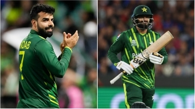 Shadab Khan; Mohammad Nawaz (AP) Shadab Khan; Mohammad Nawaz (AP)