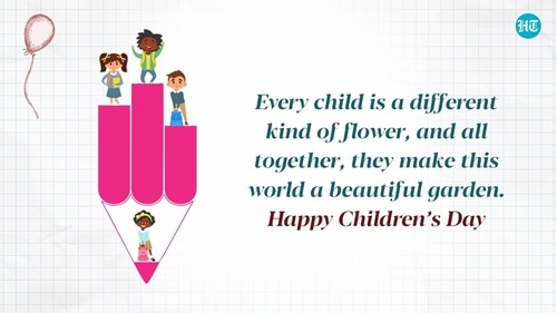Children's Day is marked on November 14. (HT Photo) Children's Day is marked on November 14. (HT Photo)