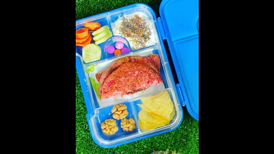 Example of Priyanka Sharma’s lunch box