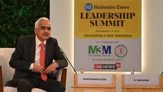 RBI governor Shaktikanta Das at HT Leadership Summit 2022.(Vipin Kumar) RBI governor Shaktikanta Das at HT Leadership Summit 2022.(Vipin Kumar)