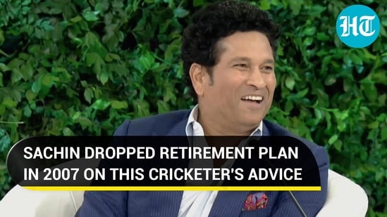 SACHIN DROPPED RETIREMENT PLAN IN 2007 ON THIS CRICKETER'S ADVICE
