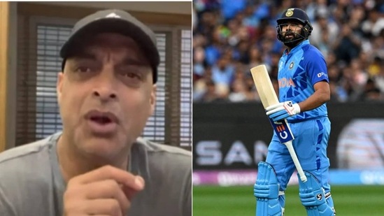 Shoaib Akhtar; Rohit Sharma Shoaib Akhtar; Rohit Sharma