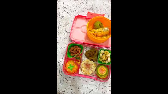 Example of Ritu Madaan’s lunch box