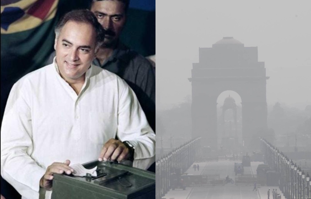 Of the impact that Rajiv Gandhi used to make abroad, which I witnessed first-hand; and how Delhi's annual bad air problem led citizens to embrace macabre humour to cope. (HT Photo) Of the impact that Rajiv Gandhi used to make abroad, which I witnessed first-hand; and how Delhi's annual bad air problem led citizens to embrace macabre humour to cope. (HT Photo)