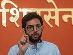 Aaditya Thackeray said Maharashtra has lost another project, the 5th one after Shinde-Fadnavis government came to power -- this time to Madhya Pradesh.(Hindustan Times) Aaditya Thackeray said Maharashtra has lost another project, the 5th one after Shinde-Fadnavis government came to power -- this time to Madhya Pradesh.(Hindustan Times)