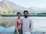 Allu Arjun with wife Sneha Reddy at a wedding in South Africa. Allu Arjun with wife Sneha Reddy at a wedding in South Africa.