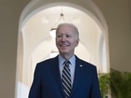 US Midterm Elections: President Joe Biden smiles as he speaks. US Midterm Elections: President Joe Biden smiles as he speaks.