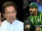 Former Pakistan captain Imran Khan; Current captain of Pakistan Babar Azam(file photo) Former Pakistan captain Imran Khan; Current captain of Pakistan Babar Azam(file photo)