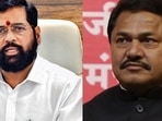 Maharashtra chief minister Eknath Shinde and Maharashtra Congress chief Nana Patole.