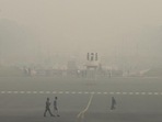 The AQI reading was 303 (very poor) on Saturday too. The AQI reading was 303 (very poor) on Saturday too.