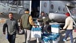 EVMs and VVPATs being carried to strongroom via Air Force Helicopter from Lahaul Spiti after the Himachal Pradesh Assembly elections on Sunday. (ANI) EVMs and VVPATs being carried to strongroom via Air Force Helicopter from Lahaul Spiti after the Himachal Pradesh Assembly elections on Sunday. (ANI)