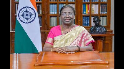 President Droupadi Murmu . (PTI)